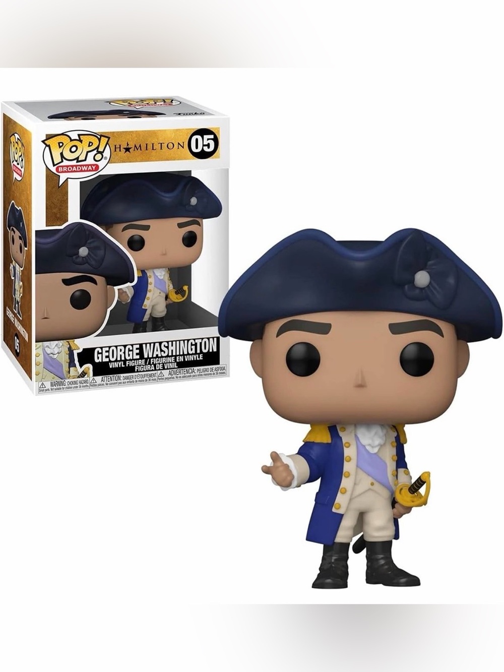 George Washington 05 Hamilton Broadway Funko Pop
